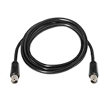 NanoCable 10.26.0102 - Cable antena de TV de 75 Ohm, macho-macho, 1.8mts
