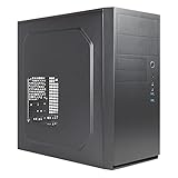 UNYKAch Caja de Ordenador Micro ATX Aero C11 con Dos Conectores USB 3.0 en el Frontal