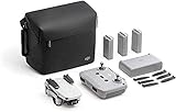 DJI Mini 2 Combo Ligero y Plegable Drone, 3 Ejes Gimbal con Cámara 4K, Foto 12 MP, 3 Baterías, Centro de Carga, OcuSync 2.0 HD Transmisión de Vídeo, Mavic Mini, Sin Tarjeta, Sin Care Refresh