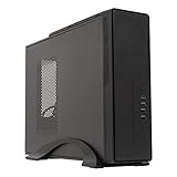 UNYKAch Caja Micro ATX UK2010SE Type C, Caja Ordenador PC Conectividad: 2 X 2.0 USB, 2 X 3.0, USB 1 USB Type C (3.1 Gen2). Frontal Microperforado con Rejilla. Incluye Fuente De Alimentación De 450W.