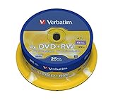 Verbatim 43489 - Dvd+Rw Regrabables (25 Unidades)