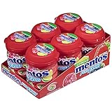 Mentos Chicle Frutas Silvestres, Sin Azúcar - 6 unidades de 60 gr. (Total 360 gr.)